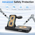Wireless Charger for Samsung, EWUONU 5 in 1 Foldable Fast Charging Station for Galaxy S23 Ultra, S22, S21, Galaxy
