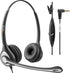 Wantek Phone Headset with Microphone Noise Cancelling,Telephone Headset 2.5mm Jack Compatible with