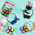 10 Pack Set (LS04,10 Classroom Headphones Bulk Multi Color for Kids School, Wholesale Class Durable Earphones
