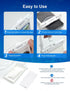 wellhouse Waterproof Phone Pouch, Case for iPhone 15/14/13/12 Pro Max, IPX8 3D Dry Bag Beach Essentials - White
