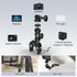 SMALLRIG Super Camera Clamp Mount, Double Ball Head Magic Arm Adapter for Monitor/Light/Camera, for Insta360