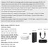 HSZJsto 5.5mm 2.1mm 12V 12V 3A 36W USB C to DC x Power Cable Cord, USB C Input to DC Out Charging Cable, Work with PD
