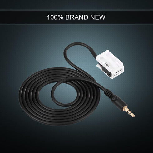 VGEBY Audio AUX Input Adapter Cable, 3.5mm Auxiliary Interface for Ben z W203 C Class