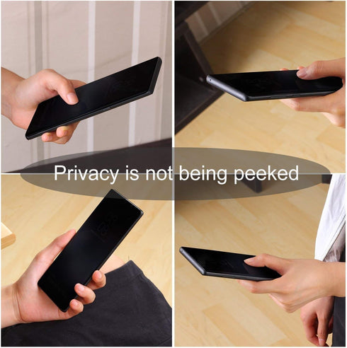Samsung Galaxy S24 Ultra Privacy Screen Protector, Anti-Spy, Case Friendly, Fingerprint Unlock, Flexible Film, 6.8"