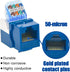 Cat.6 Tool Less Keystone Jack, 5-Pack (Blue)