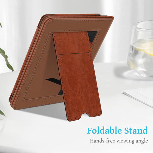 FINTIE 6" (11th Generation-2024/2022 2024/2022 11th Stand Case for All-New Kindle Release) - PU Leather Cover with Auto