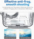 TELESIN Waterproof Case for DJI Action 4/3 Camera Accessories, Anti-fog Underwater Housing Shell Cage