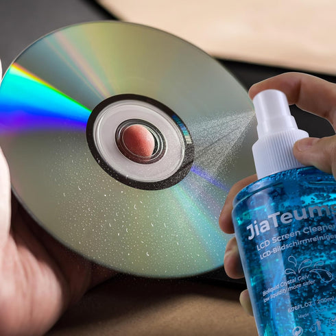 Non-Drip Touchscreen TV Screen Cleaner Spray with Wipe Cloth for LCD LED Dis, Laptop, Phone, Tablet (200 ml/6.7oz)
