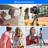 ULANZI Camera Tripod, Mini Flexible Stand with Hidden Phone Holder, 1/4'' Screw for Universal Cameras