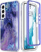 Esdot Samsung Galaxy S22 Plus Case - Fashionable Protective Phone Case Passing 21ft Drop Test (Purple Opal Marble)