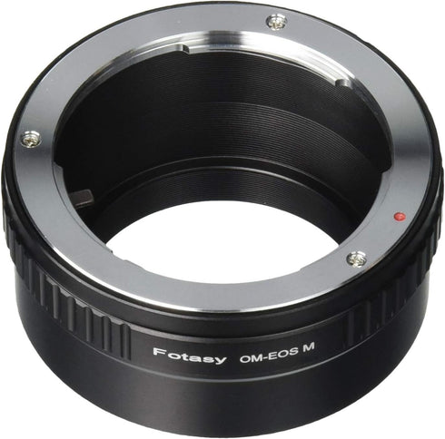 Fotasy Olympus OM Lens to EF-M Mount Adapter, OM EFM Adapter, OM EOS