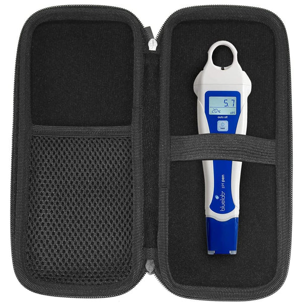 Bluelab PENPH pH Pen Digital Meter Portable Hard Travel Storage Case