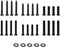 Yaotieci TV Mount Screws for Vizio TV Legs Screws, TV Stand Screw for