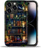 DAIZAG Compatible with iPhone 14 Pro Max Case,Book Lover Bookshelf Full Pattern Plastic