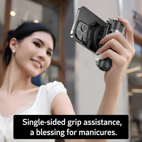 Huiteng XR 360 Magnetic Pocket Selfie Stick for iPhone, Multifunctional Portable Selfie Stick with Wireless Remote