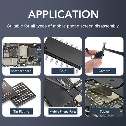Oumefar 4Pcs Motherboard Cleaning Anti Static Brush, Double Head Cleaning Brush for Mobile CPU