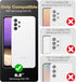 Dexnor for Samsung Galaxy A32 5G Case, Heavy Duty Military Grade Protection with Built-in Screen Protector