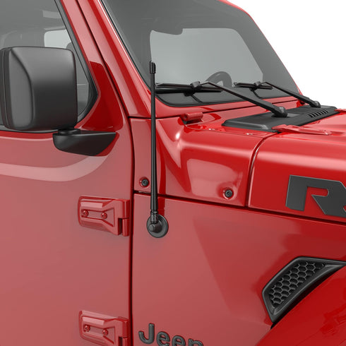 RYDONAIR Antenna for Jeep Wrangler All Models 2007-2025 & Gladiator 2020-2025, 13 inches Flexible Rubber