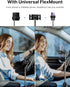 JSAUX Universal Cup Holder Mount for Foldable Phone - Compatible with iPad Mini, Samsung Galaxy Z Fold 6/5/4, Pixel 9