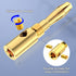VCELINK Banana Plugs for Speaker Wire, 12 Pairs/24 Pcs, 24K Gold Plated Dual-Screw Type Speaker Connector