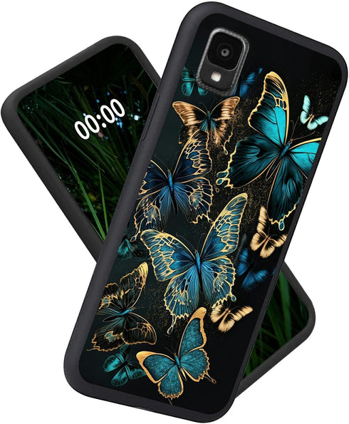 Case for TCL 30Z T602DL, Full Body Slim Fit Ultra Thin Flexible TPU Silicone Shockproof Protective Soft Case for
