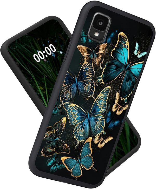 Case for TCL 30Z T602DL, Full Body Slim Fit Ultra Thin Flexible TPU Silicone Shockproof Protective Soft Case for