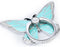 Doflyesky Butterfly Cell Phone Ring Grip Holder, 360 Degrees Rotation Phone Ring Grip