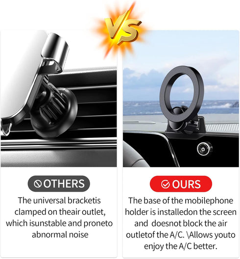 MaserWeller 2025 2026 11.3-Inch 360 Car Phone Holder for Chevrolet Equinox Accessories Screen Fixed Clip, Rotation