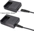 AAOTOKK (2 Pack) 320 C8 C7 Cable,10A 125V 8 C7 C8 (0.3m/1ft) (C8 2*C7) IEC to Dual Y Splitter Power AC Adapter Figure