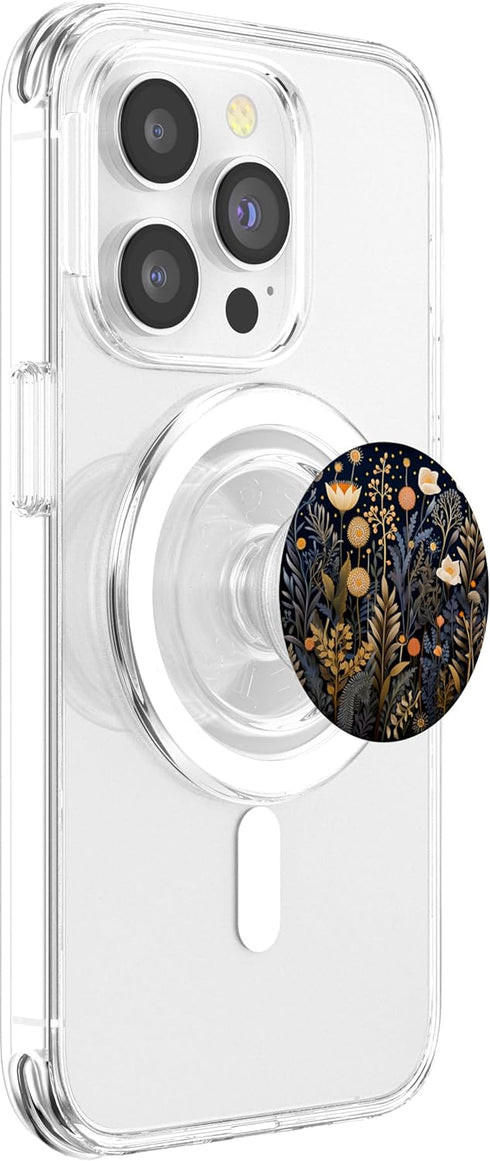Wildflower Flowers Design Floral PopSockets PopGrip for MagSafe