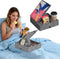 AEWOTING Tablet Pillow Stand for Lap, Bed and Desk, Foldable Soft iPad Holder