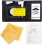 Motorized VHS-C to VHS Cassette Adapter - Ideal for VCR Player, VHS