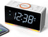 iTOMA Alarm Clock Radio with 1.4" White LED Display, Bluetooth, FM Radio, Dual Alarm, Sleep Timer, Snooze, Auto &