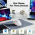 TECKNET 4800 6 2.4GHz 12 6 Ergonomic Mouse, Wireless Bluetooth Vertical Mouse, DPI Optical Tracking, Adjustable DPI