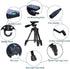 Dxxccoll 11"-25" 5 lbs 360 Small Tripod for Camera, Mini Tripod for Projector, Phone, DSLR, Laser Level, Portable
