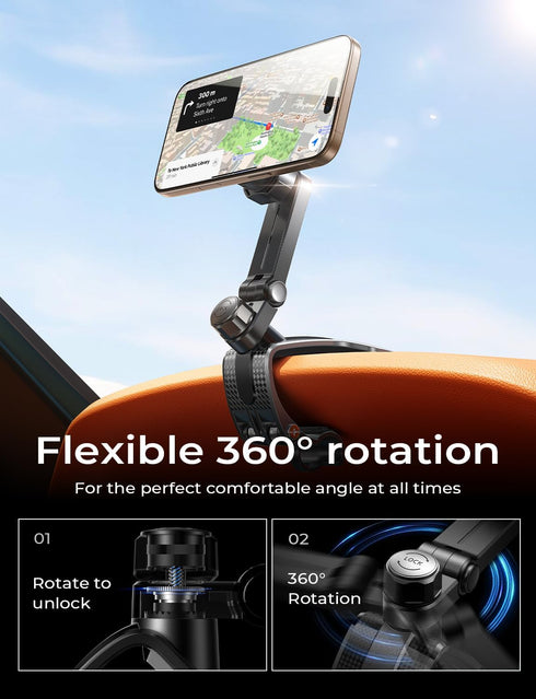 LISEN 17-12 for MagSafe Car Mount Magnetic Phone Holder for Your Car Magnet Air Vent Cell Phone Holder Mount Car
