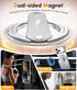 GripMate 2nd 17 16 15/14/13/12 Gen for Magsafe Phone Grip for iPhone - Strong Dual-Sided Magnetic Phone Ring Holder