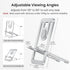 Itramax 17 16 15 S25 S24,Kindle Phone Stand for Desk,Foldable Phone Desktop Holder,Portable Adjustable iPhone