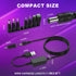 DROK 9v 5v 9v 1.1m/3.6FT 8 USB to Adapter - to Boost Converter, USB to DC Power Cable Step Up Converter with DC Plug