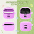 Silicone Case Compatible with Tune Buds, Shock Proof Waterproof Portable Cover with Metal Carabiner, Light Purple