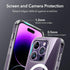 ESR Case for iPhone 14 Pro, Compatible with MagSafe, Shockproof Military-Grade Protection, Clear