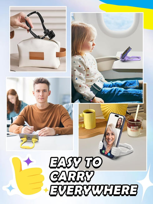 Stocking Stuffers for Teens, Lazy Phone Stand Cell Phone Holder for Desk, Funny Gifts for Men, Women, Christmas Gadget