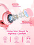85/94dB Headset MIDOLA Kids Headphone Wired Volume Limited Over-Ear/On-Ear Foldable with Microphone Hearing Protection