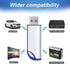 BlumWay 32GB FAT32 2.0 Card/Cassette Format USB Flash Drives, USB Memory Stick for Game Capture