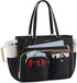 LOVEVOOK Tote Bag, Work Bags for Women with Large Cup Holder, Large Capacity