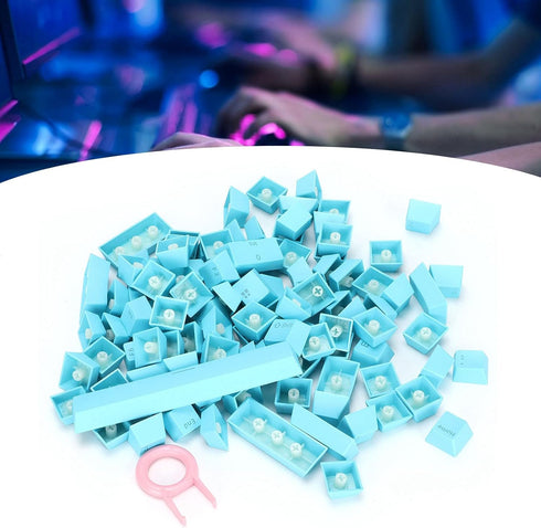 PBT Keycaps, 108 Keys P9 Mechanical Keyboard Key Caps Backlit Character Translucent DIY Keycaps for 61/64/87/104/108