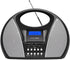 HANNLOMAX HX-510R Portable AM/FM Radio with USB/SD Port for MP3 Playback, Bluetooth and Aux-in (Black)
