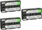 Kastar 3-Pack Battery Replacement for Mamiya Leaf AFI-II, Aptus 17, 22, 65, 75, 75s Medium Format Camera