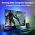 ROSON Computer Speakers, PC Gaming Speakers with Enhanced Bass, USB Powered 3.5mm Aux Multimedia Speakers