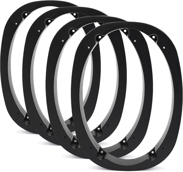 4pcs 6" X 9" Universal Plastic Vehicle Car Speaker Spacer Mounting Bracket Adapter